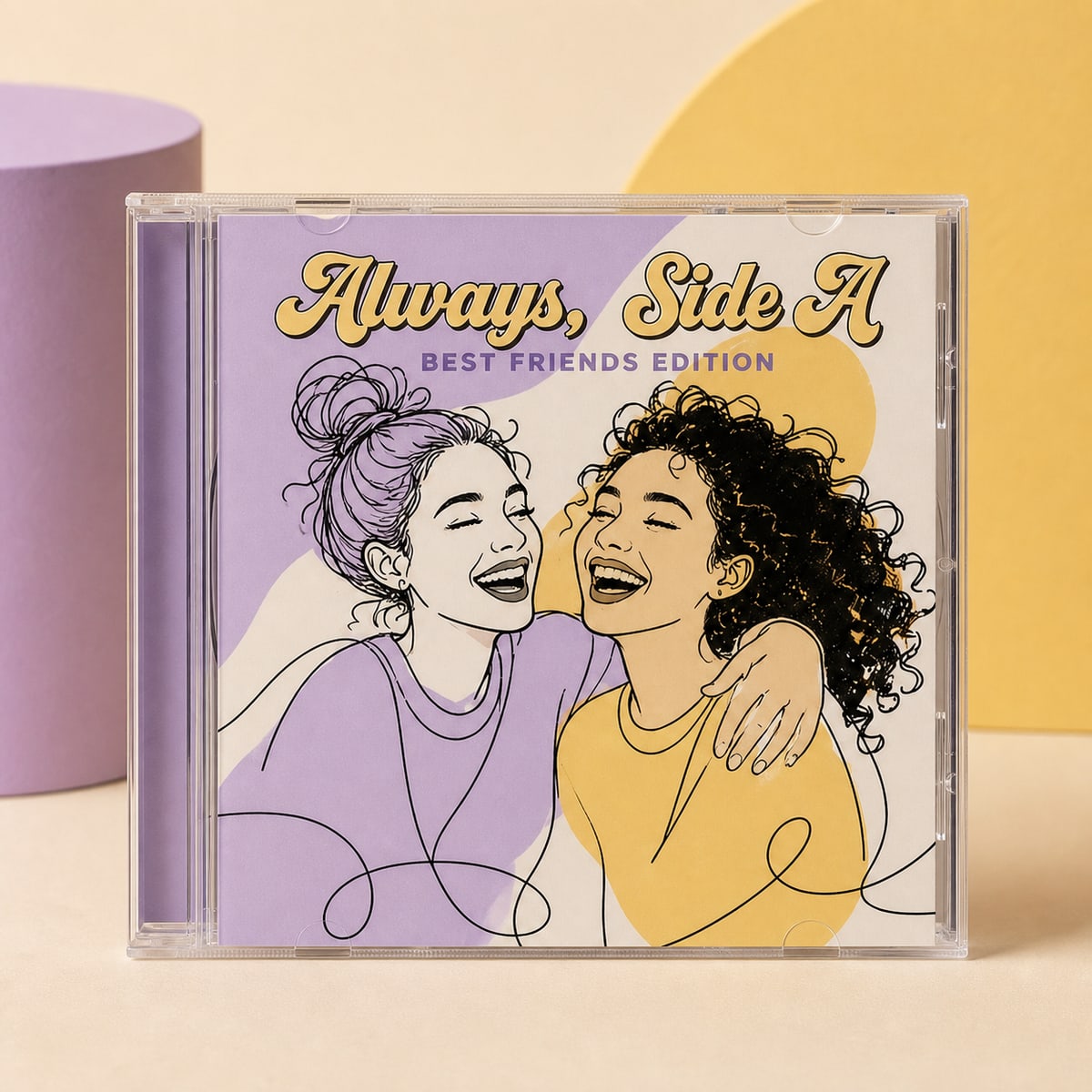 Always, Side A: front of the closed jewel case