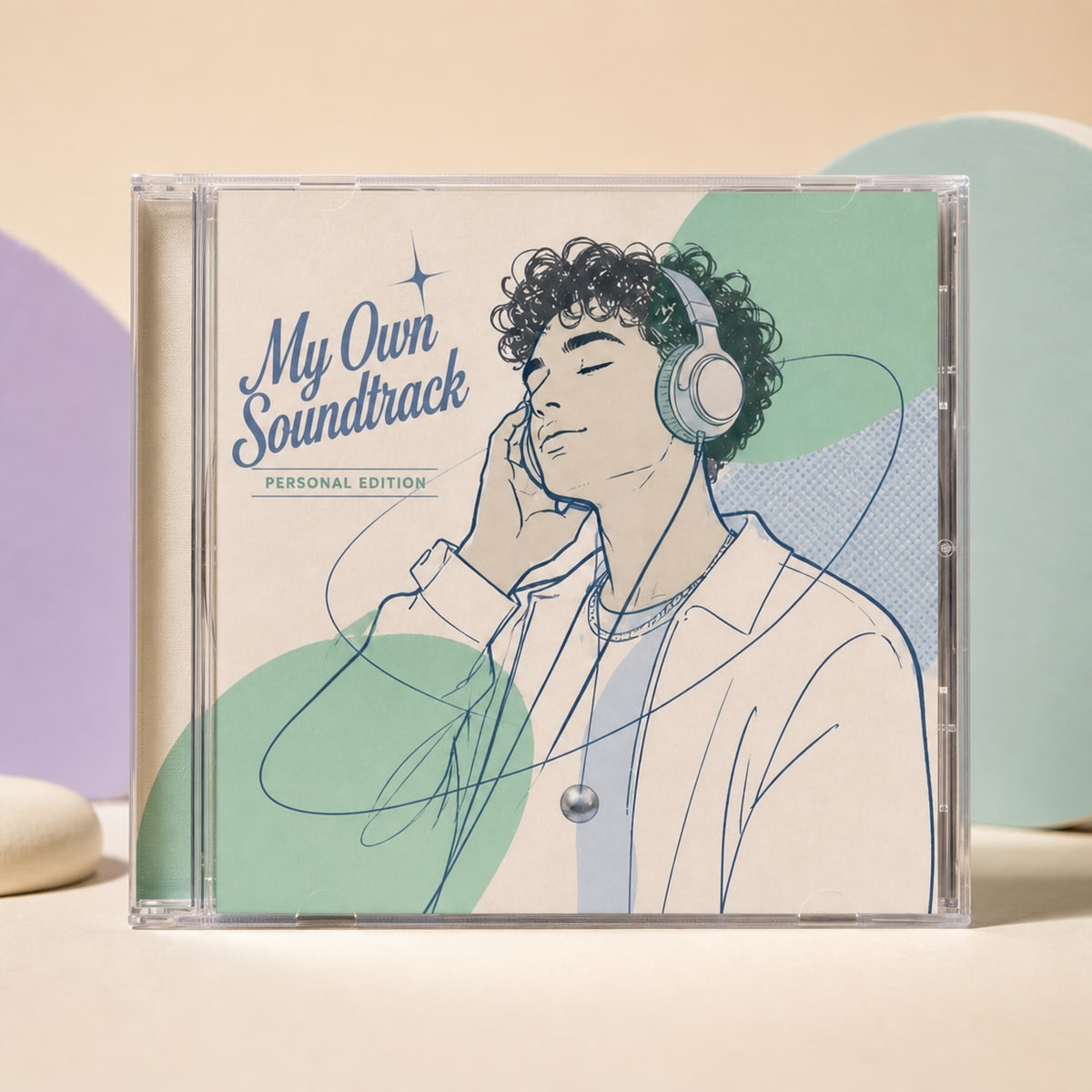 My Own Soundtrack: front of the closed jewel case